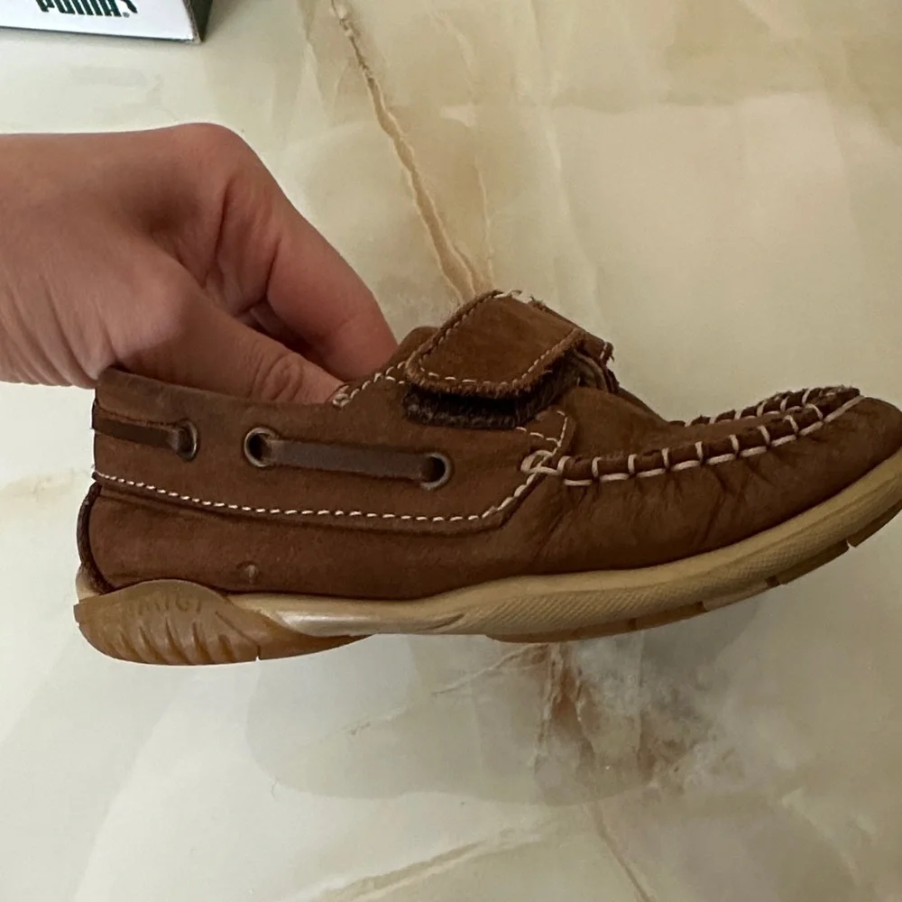 Primigi Brown Kids Moccasins